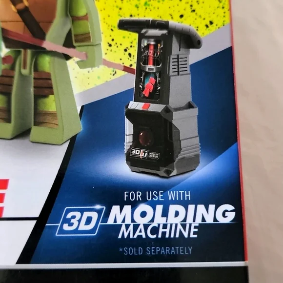 3D Character Creator Teenage Mutant Ninja Turtles Deluxe Refill Pack Novelty Toy - Picture 2 of 7